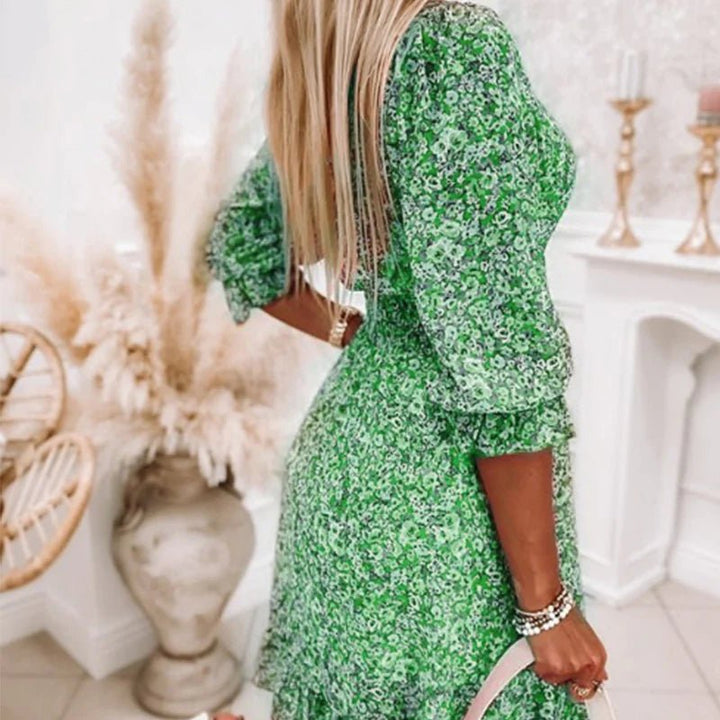 Sunna | Elegant Floral Dress