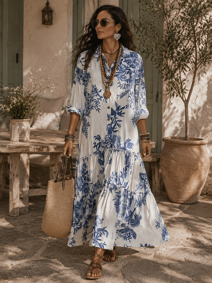Dahlia™ | Bohemian Tiered Maxi Dress
