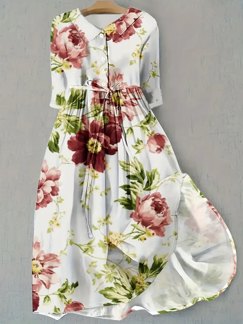 Sophia | Floral Dresses for Women - Effortless Elegance & All-Day Comfort