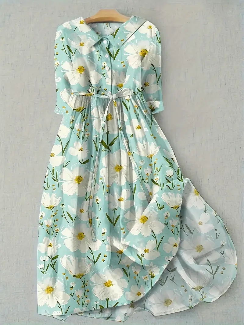 Imogen | Floral Dresses for Women - Effortless Elegance & All-Day Comfort