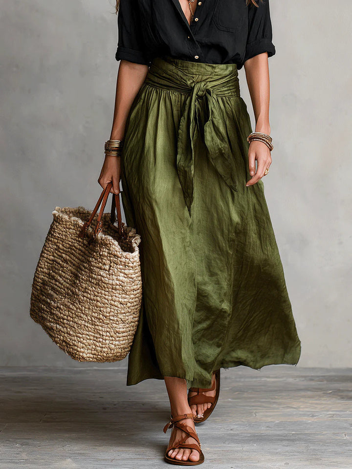 Camilla | Tie-Waist Midi Set