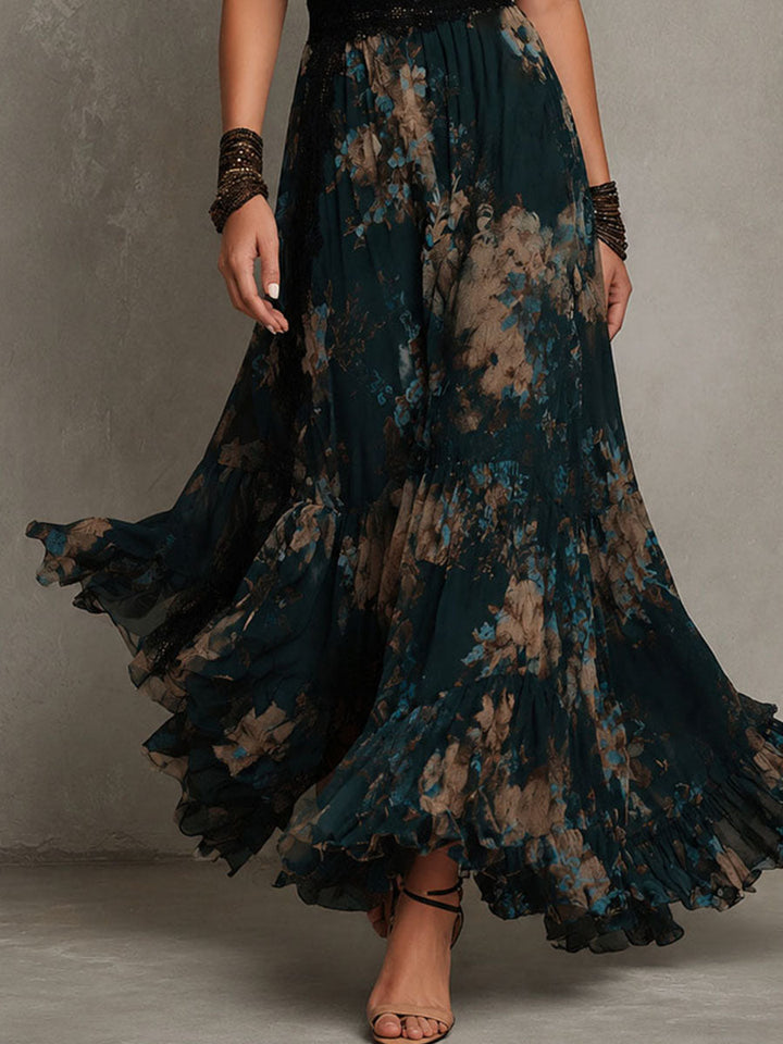 Gillian™ | Tiered Floral Maxi Dress