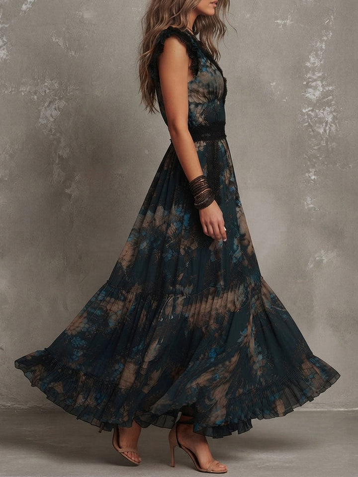 Gillian™ | Tiered Floral Maxi Dress