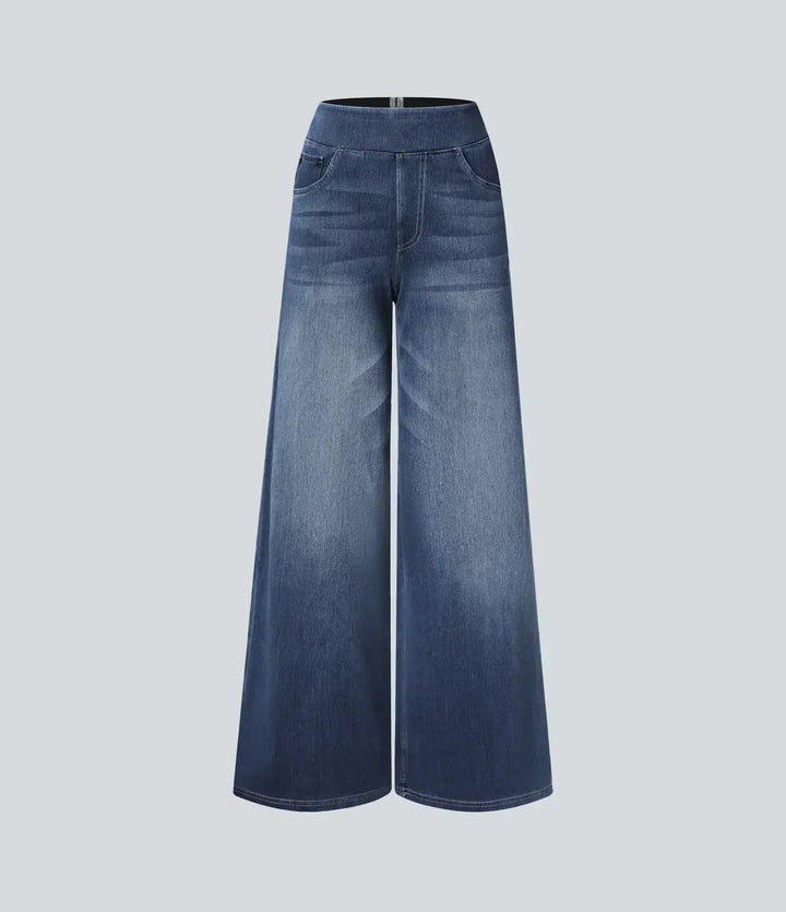 Eva | Comfortable & Stretch High-Waist Trousers
