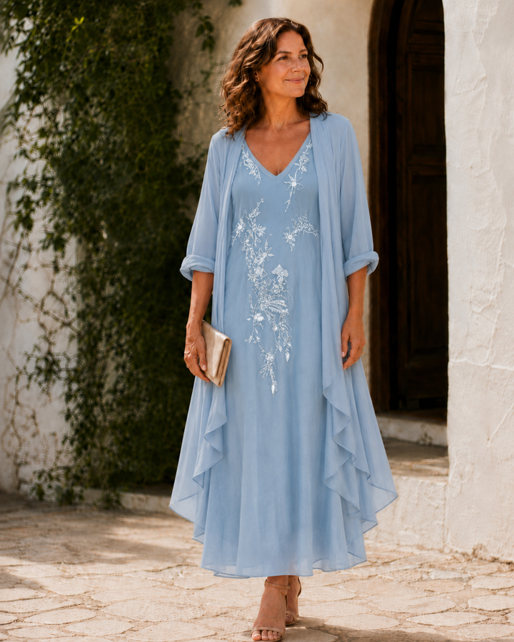 Juliet | Lace Duster Dress