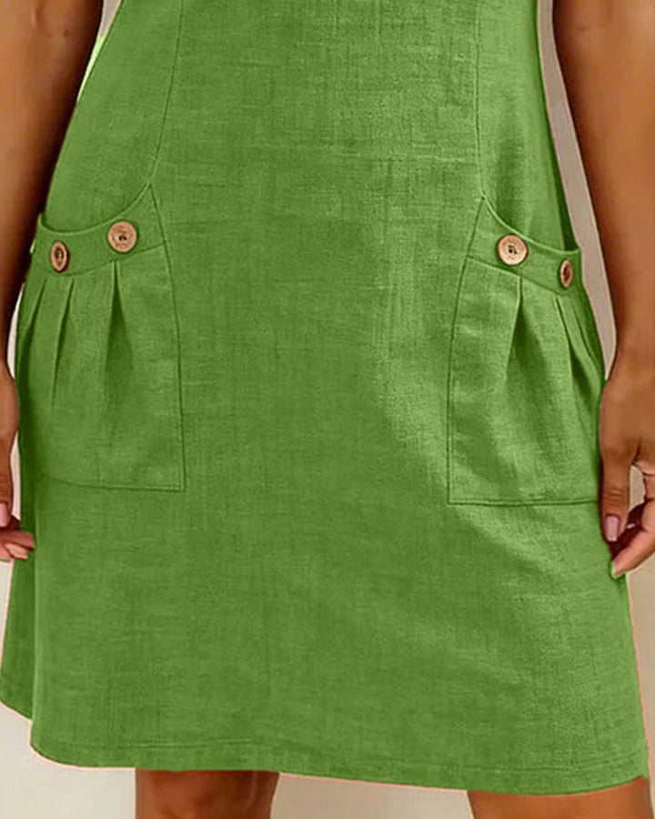Margaret & Maeve™ | Zip-Pocket A-Line Dress